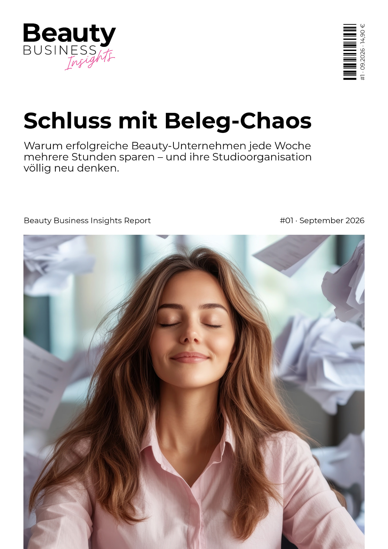Cover Ausgabe 01: Schluss mit Beleg-Chaos